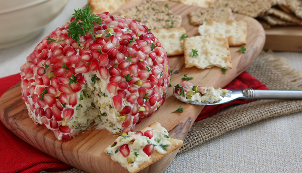 Bejeweled Cheese Ball