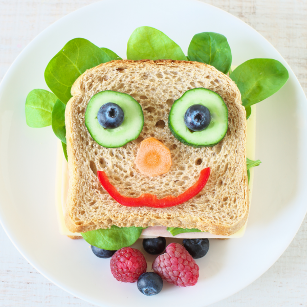 Funny Face Sandwiches