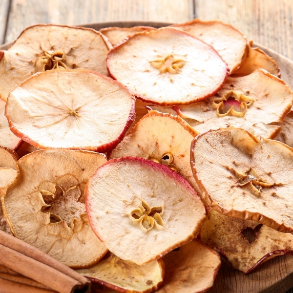 Cfinnamon Apple Chips with Dip