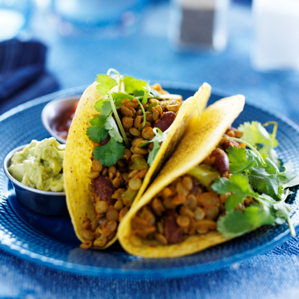 Simple Lentil Tacos