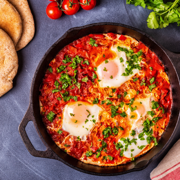 Shakshuka with Spinach