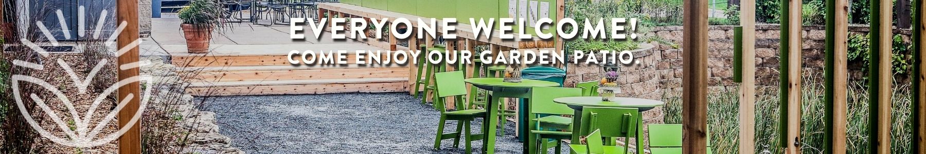 Everyone Welcome to Enjoy Our Garden Patio-