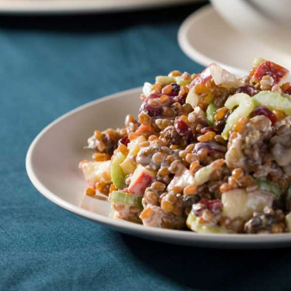 Wheatberry Apple Salad