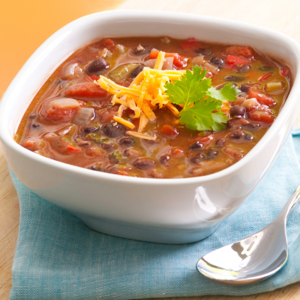 Salsalicious Black Bean Soup