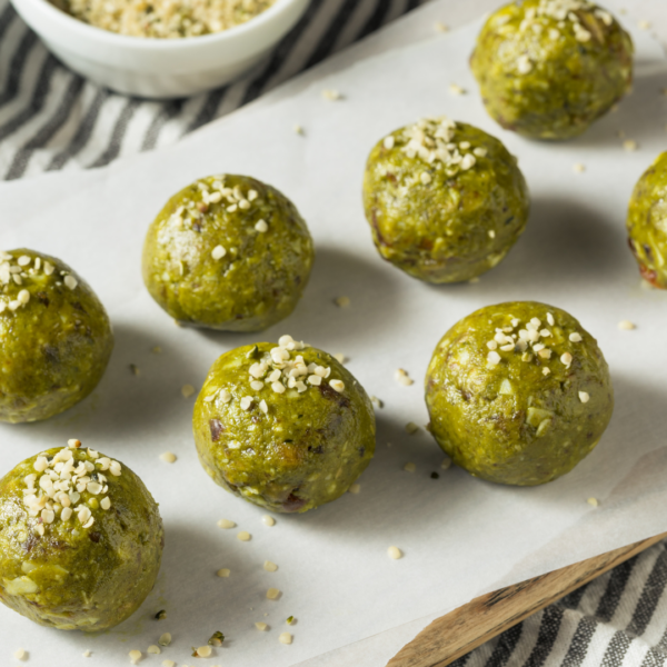 Chocolate Matcha Balls