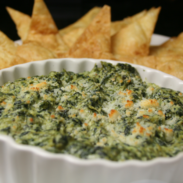 Creamy Artichoke-Spinach Dip