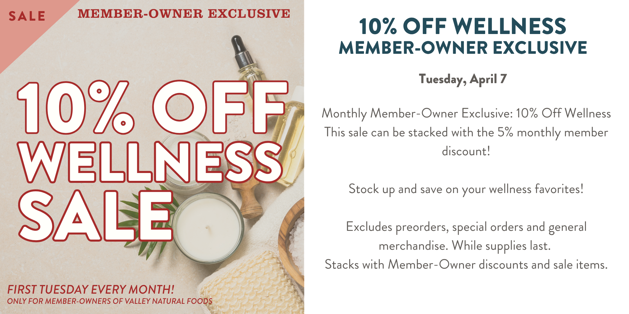 April Wellness Sale